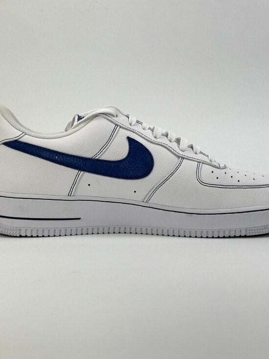 Nike Air Force 1 \'07 LV8 \'White Deep Royal\' HQ2037-100 size 14 main image 5